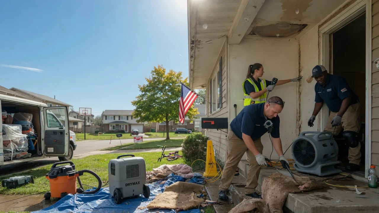 Water Damage Restoration in Deep River, IA near me